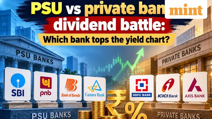 Govt vs private banks dividend comparison: SBI, HDFC, ICICI, PNB, BoB, Axis, Canara - Which bank tops the yield chart?