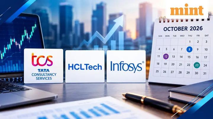 IT Q2 results 2026 date and time: TCS, Infosys, HCL Tech FY 2027 earnings announcement schedule