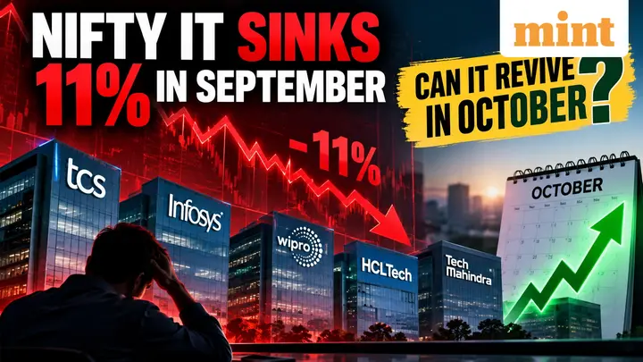 Nifty IT crashes 11% in September: TCS, Infosys, Wipro among top losers — Can Q2 earnings spark a rebound?