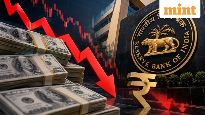 Forex reserves plunge record $18.3 billion as RBI steps in to support rupee