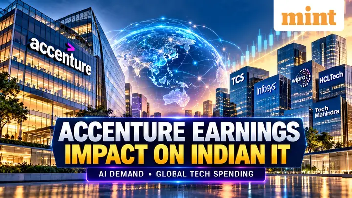 TCS, Infosys, Wipro shares ahead of Q2 results: Explained | What Accenture's strong earnings mean for Indian IT stocks