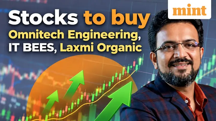 Top stocks to buy for short term: Jigar Patel suggests Omnitech Eng, IT BEES, Laxmi Organic - Target price, stop loss
