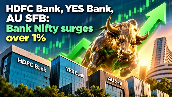 HDFC Bank, YES Bank, AU SFB: Bank stocks jump; Bank Nifty up over 1% - Q2 business updates, share price rally explained