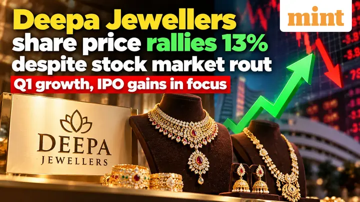 Deepa Jewellers share price rallies 13% despite stock market rout | Q1 growth, IPO gains in focus