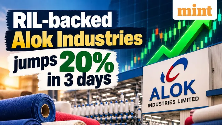 Mukesh Ambani-led RIL-backed Alok Industries jumps 20% in 3 days: Buy or wait - target, SL, technical outlook