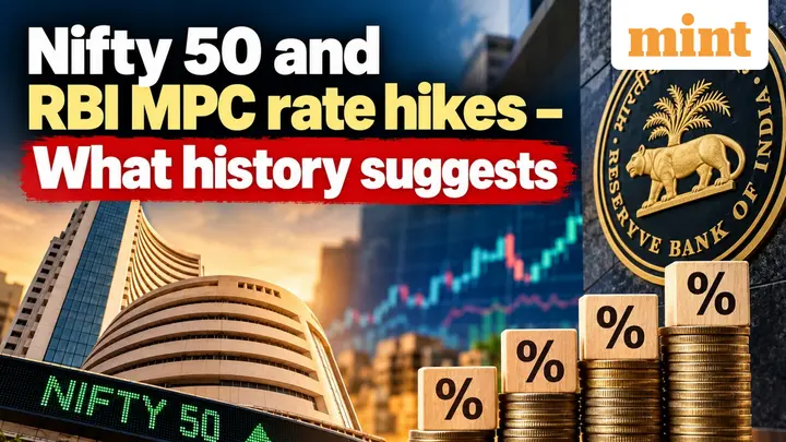 Nifty 50 and RBI MPC rate hikes: Does a rising interest rate always trigger a market correction? What history suggests