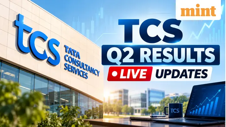 LIVE: TCS Q2 results 2026, quarterly dividend amount, record, payment date out;  revenue, TCV, margin, profit numbers