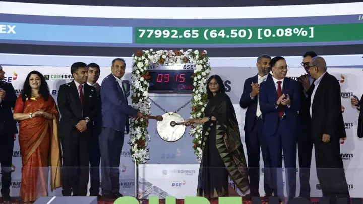 Cube Highways Trust lists on BSE, becomes India’s largest public InvIT